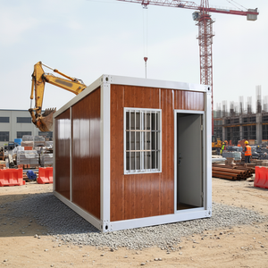 บ้านเคลื่อนที่พับได้แบบโมดูลาร์สำเร็จรูป สำหรับสำนักงาน ที่อยู่อาศัย แคมป์ ร้านค้า คีออสก์ พร้อมรูปแบบการจัดวางที่ปรับแต่งได้ - Product Image 1
