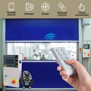 Hltnc Hot Bán thông minh tự động công nghiệp PVC tốc độ cao con lăn màn trập cửa điện servo cuộn lên nhanh chóng nhanh chóng động cơ cửa - Product Image 6