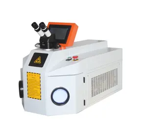 Mesin las Spot Laser perhiasan, mesin las rantai emas perak 60W mesin perbaikan solder las