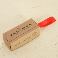 Caja de Embalaje Plegable de Papel Kraft Reciclable con Logotipo Personalizado Ecológico para Embalaje de Productos