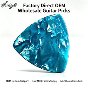 Púas de Guitarra con Logotipo Personalizado, 0.46mm, 0.71mm, 0.81mm, 1.0mm, 1.2mm, Impresión OEM, Celuloide, Nylon, Delrin, Venta al Por Mayor - Product Image 1