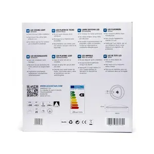 Plafoniera LED 24W, luce bianca 4000K, efficiente dal punto di vista energetico, ideale per l'illuminazione di interni e uffici. - Product Image 3