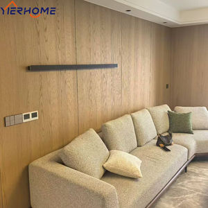 Revêtement mural en <span class=keywords><strong>placage</strong></span> de chêne, solution pour toute la maison |   Conception Gratuite de la Maison Entière avec Panneaux pour Salon/Chambre et Meubles en Bois Intégrés - Product Image 2