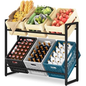 Drinks Crate Shelf Storage Shelf Drinks Shelf 6 Crates