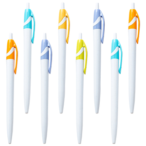 Wholesale Custom Logo Promotional Big Clip Plastic Ball <b>Pen</b> Soft Coated 0.5mm Multi-Functional Novelty Sports Stylo Ballpoint - Product Image 2