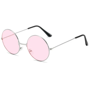 Gafas de Sol Redondas Hippie Disco para Mujer y <span class=keywords><strong>Hombre</strong></span>, Gafas de Sol de Metal, Gafas de Sol Circulares <span class=keywords><strong>Hipster</strong></span> 2023 - Product Image 3