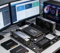 قرص صلب أصلي PM9A3 بسعة 3.84 تيرابايت SSD U.2 PCIe Gen4 x4 بسرعة 6900 ميجابايت/ثانية للخوادم الذكية