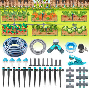 호스와 커넥터가있는 PCS 급수 키트를 138 DIY 자동 점적 관개 시스템 - Product Image 4