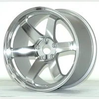 TE37 r14/15/16/17/18/19/20 inch hype silver Polish Aluminum alloy Japan style 4*4 offroad racing car wheels rim