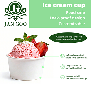 Fábrica de Origem na China |   Copos de Papel para Sorvete Descartáveis, Fornecedor de Personalização Profissional - Product Image 6