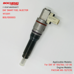 Inyector de Combustible 1972591PEX BEBJ1D00003 con Boquilla Original para Camión Pesado DAF XF CF, Motor Paccar MX10 MX13 - Product Image 1