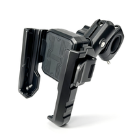 Support de téléphone pour moto, vélo électrique et trottinette électrique - Fixation métallique robuste avec ventouse réglable à 360 degrés