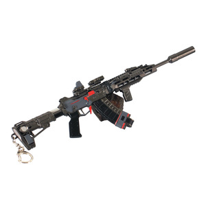 พวงกุญแจปืนไรเฟิลจิ๋วแบบถอดประกอบได้ ขายดี ของเล่นปืนหนัก พวงกุญแจโลหะผสม รุ่นจำลอง ของตกแต่ง - Product Image 5