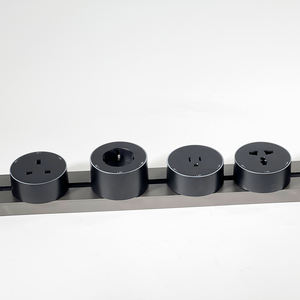 Rail d'éclairage design populaire, prise murale, rallonge de prise amovible, prise de rail 8000W - Product Image 4