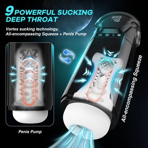 9 Zuigende & 9 Stotende & 9 Vibrerende APP-gestuurde adult toys pocket <span class=keywords><strong>pussy</strong></span> 3D mannelijke stimulator mannelijke masturbatie hulpmiddel mannen seksspeeltjes - Product Image 6