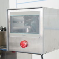 Ensacheuse de ciment de dosage automatique 10-50kg pesant et cousant la machine à emballer de bouche ouverte de poudre d'emballeur