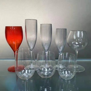 Wine and Champagne glasses Champagne Flutes Wine Cup Goblet Plastic Glasses For Champagne