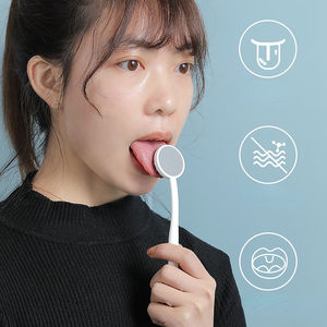 Adult Soft Silicone Anti-Slip Eco-Friendly High-end Tongue Cleaner Brush Easy-to-Use Fresh Breath Tongue Scraper - Product Image 6