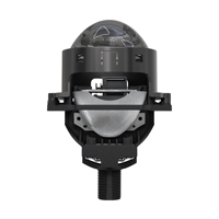MJT Auto LED phare Led projecteur lentille tourner assistance lumière optique phares accessoires rénovation 12V 72W voiture phares