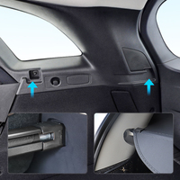 Couvercle de coffre rétractable pour Renault Koleos 2021 + accessoires de Gadgets de mise à niveau de garniture intérieure de voiture