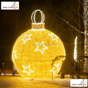 Bola de Navidad LED IP44 IP65, tamaño personalizable, luz decorativa gigante para festividades - Product Image 4