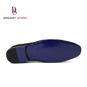 Chaussures habillées et Richelieu pour hommes, en cuir véritable, faites à la main en Italie, de haute qualité, confortables, à enfiler, peintes à la main, avec logo personnalisé, marque originale - Product Image 2