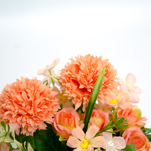Wholesale Artificial Cemetery <strong>Flowers</strong> Potted Funeral <strong>Flowers</strong> Crossed <strong>Grave</strong> <strong>Flower</strong> Rose Chrysanthemum - Product Image 6