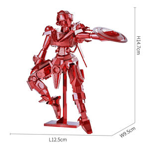 Kits de modèles de <span class=keywords><strong>Puzzle</strong></span> en métal pour hommes, <span class=keywords><strong>Puzzle</strong></span> en bandoulière, nouveau modèle, bon marché, <span class=keywords><strong>3d</strong></span> - Product Image 3