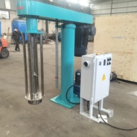 Machine à émulsionner à vitesse variable - Mélangeur à cisaillement élevé réglable pour une émulsification précise, production de crèmes et de lotions cosmétiques