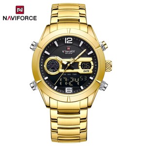Reloj NAVIFORCE 9232 de Marca de Primera Calidad, Relojes Deportivos para Hombre, Analógico Digital, Resistente al Agua 3ATM, Reloj de Pulsera de Cuarzo Japonés - Product Image 2