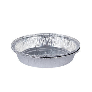 ARABIA 7-Inch 700ML Voedselveilige Ronde Aluminiumfolie Bakvorm/Foliebakje met Transparante Deksels voor Taart, Bakken en Feesten - Product Image 3
