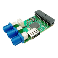 Assemblage de circuits imprimés personnalisés, carte de circuit imprimé électronique PCBA, pas de MOQ, service de fichiers Gerber, matériau FR4, 1 à 14 couches, cuivre 1 oz, HASL/OSP