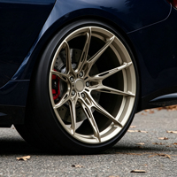 Jantes en alliage d'aluminium concaves de 20, 21 et 22 pouces pour BMW M AMG Lamborghini Corvette Sports Car Performance SL C11 Style Roues forgées