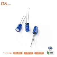 Supercondensateur EDLC 2,7 V 1F à source directe, 6,3x12mm, à trou radial, vente en gros, composant électronique en vrac