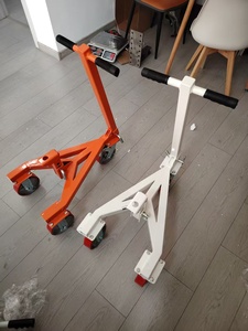 Manuel Tow römorkör römorkör 3500lbs karbon çelik PU tekerlekler için motosiklet RV tekne Jetski - Product Image 5