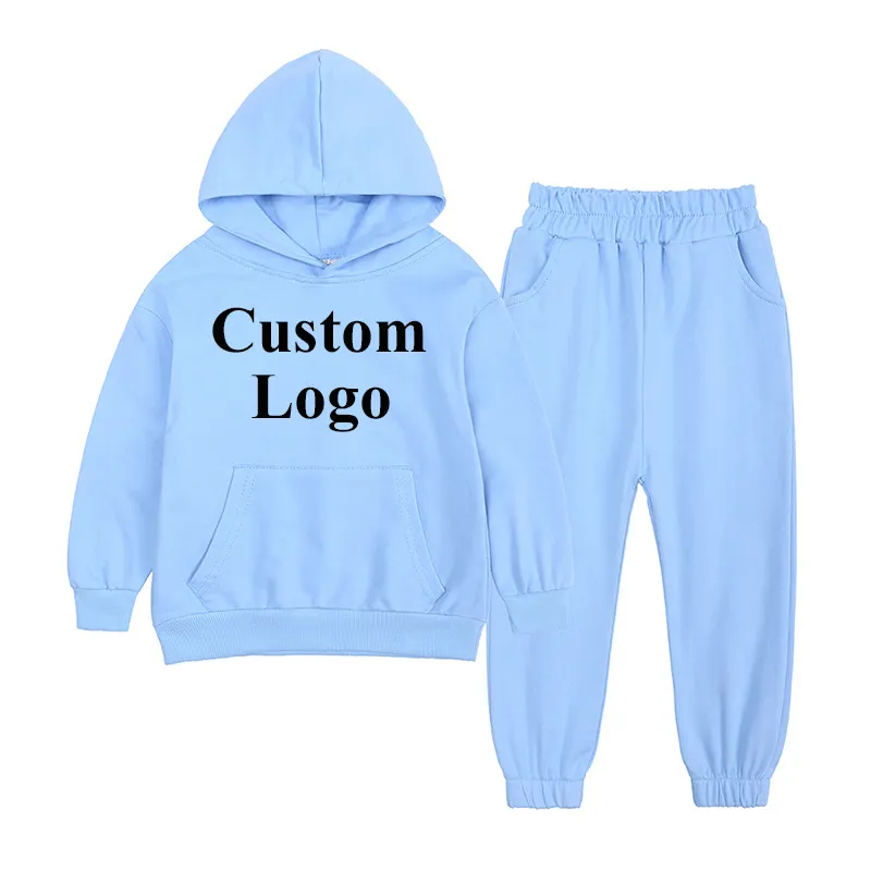 Benutzer definierte LOGO Kinder kleidung Kinder Jogging anzüge Jogger Trainings anzüge Baby Trainings anzug Set Trainings anzug Sets Kinder kleidung