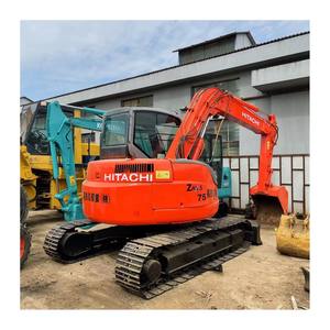 Excavatrice Hitachi ZX75US d'occasion certifiée 7.5 tonnes pelle sur chenilles hydraulique approuvée EPA/CEP à vendre - Product Image 1