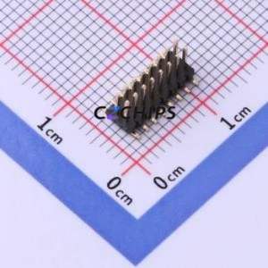 X1321WVS-2x08J-C40D53 Pin Header SMD,P=1.27mm Connector ( Pin Structure: 2x8P )( Pitch: 1.27mm )( Row Spacing: 1.27mm ) - Product Image 1