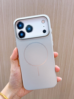 La nouvelle coque de téléphone magnétique antidérapante avec protection d'objectif et chargement tactile est adaptée aux iPhone 13-18 Pro Max