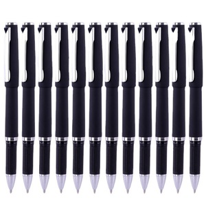 Deli S126 Gel Pen 1.0mm Black Office School Writing Pen Plastic Body Caps Closure - Product Image 5