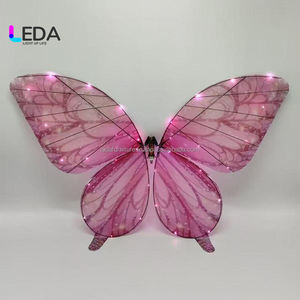 LEDA Romántico y Colorido Moderno Insecto Dinámico Simulado Mariposa Transmisora de Radio Decoración de Mariposas - Product Image 2