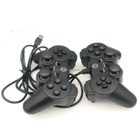 Manette analogique Mini Joystick 2-en-1 pour 2 joueurs USB PC/MAME/Pandora CX/DX/EX Console de jeu