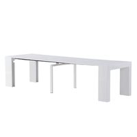 Table de salle à manger en bois, petite taille, Table pliable ajustable, avec chaises, bord direct extensible, montage mural, gain de place