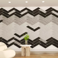 Panneaux acoustiques décoratifs modernes en polyester ignifuge pour l'isolation acoustique, pour hôtel, bureau, maison, école