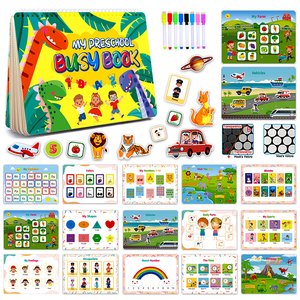 Spirale d'impression personnalisée enfants livres d'apprentissage de <span class=keywords><strong>l</strong></span>'<span class=keywords><strong>anglais</strong></span> <span class=keywords><strong>livre</strong></span> occupé pour les enfants éducatifs - Product Image 2
