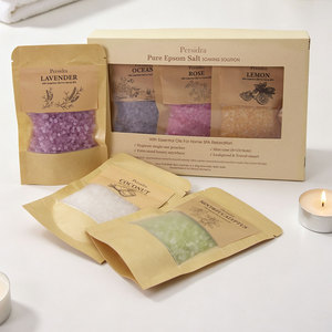 Persidra – Solution de bain au sel d'Epsom pur, lot de 6, ensemble de bain aromathérapeutique naturel avec huiles essentielles pour spa à domicile - Product Image 3