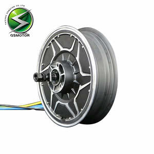 Motore QSMOTOR 12\" V5 20000WP Dual Hall 85H Migliorato Brushless DC con Freno a Disco Efficienza IE4 Impermeabile IP55 72V per Biciclette Elettriche - Product Image 3