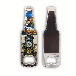 Household Decor Souvenir 3D Metal Bottle Opener <b>Fridge</b> Magnet Custom - Product Image 4