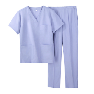 Ensemble de gommage d'allaitement chirurgien facile STRETCH uniforme médical chirurgical médecin infirmière pour femmes hommes tunique sanitaire dentaire clinique tenue - Product Image 6