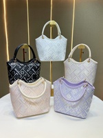 Nouveaux sacs à bandoulière en chaîne pour femmes, sacs seau en cuir végétalien, sacs fourre-tout tendance pour dames, sacs à main multi-poches de créateur avec poignée supérieure